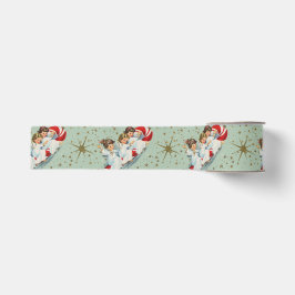 Vintage Christmas Angels Ripsband