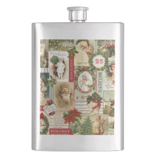 VINTAGE CHRISTMAS COLLAGE FLACHMANN
