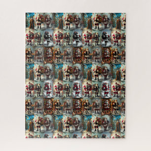 Vintage Christmas Collage   Retro Holiday