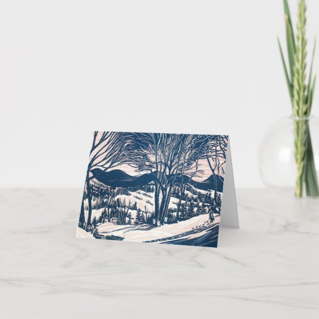 Vintage Christmas Danke (Vorderseite)