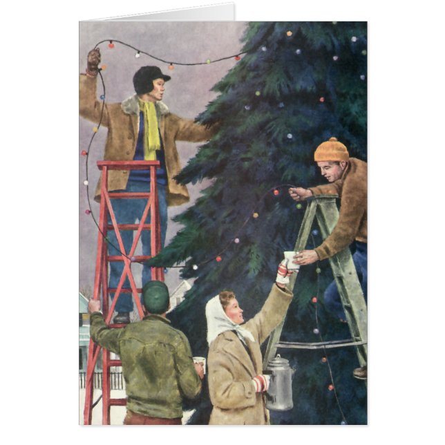 Vintage Christmas Danke (Vorne)