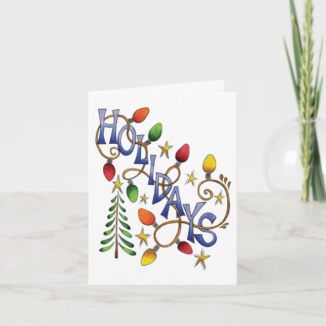 Vintage Christmas Danke (Vorderseite)