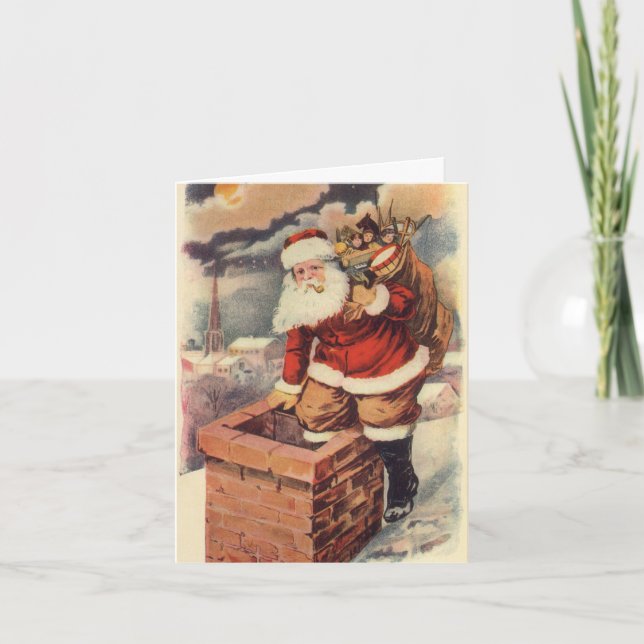 Vintage Christmas Danke (Vorderseite)