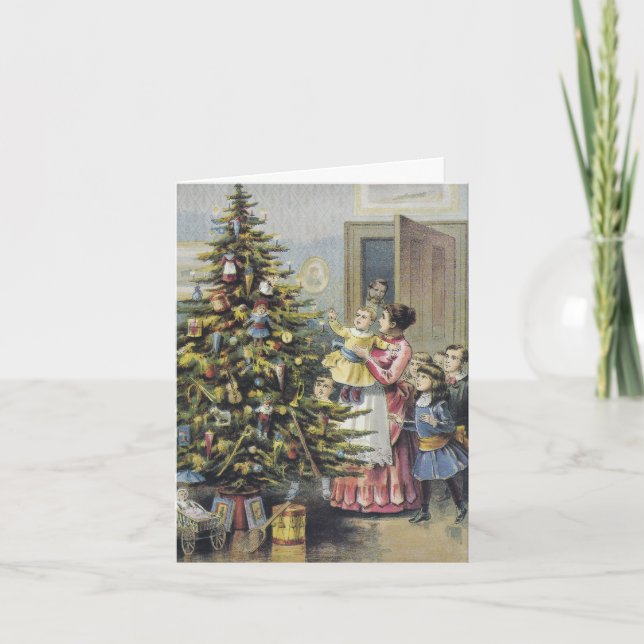 Vintage Christmas Danke (Vorderseite)