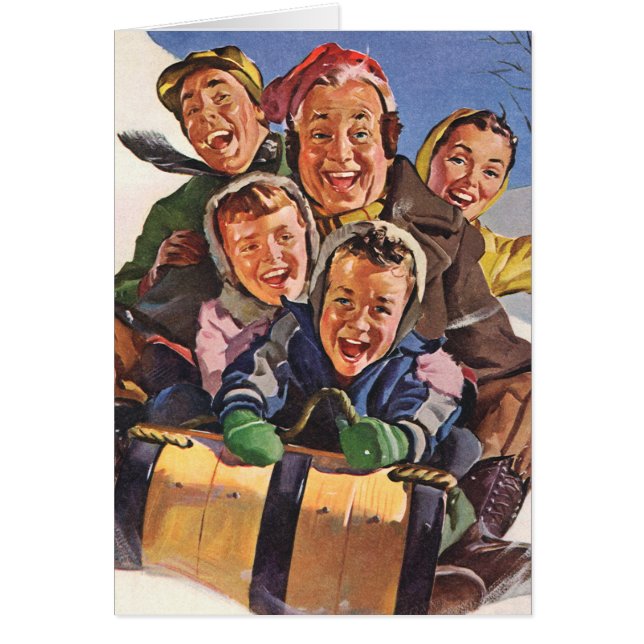 Vintage Christmas Danke (Vorne)