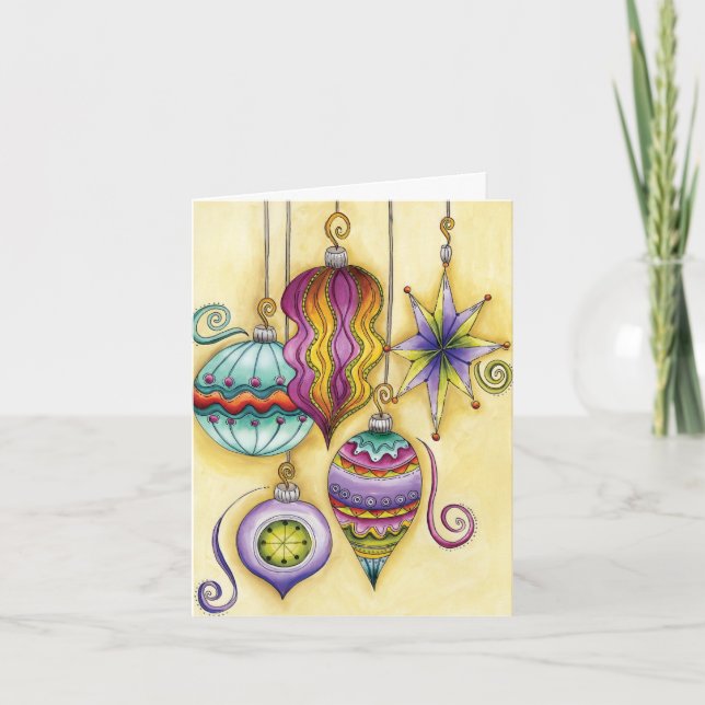 Vintage Christmas Danke (Vorderseite)