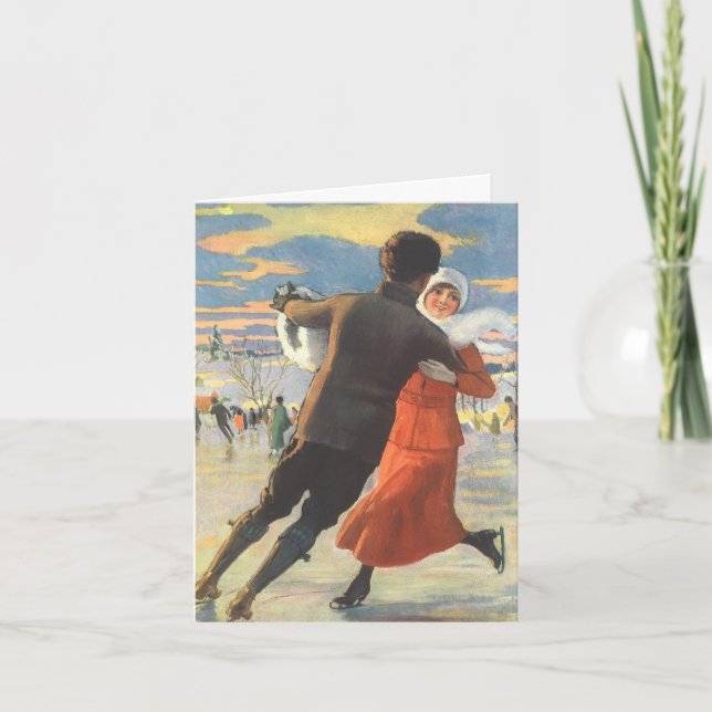 Vintage Christmas Danke (Vorderseite)