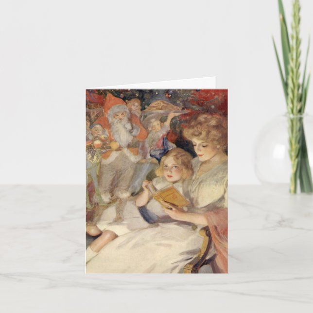 Vintage Christmas Danke (Vorderseite)