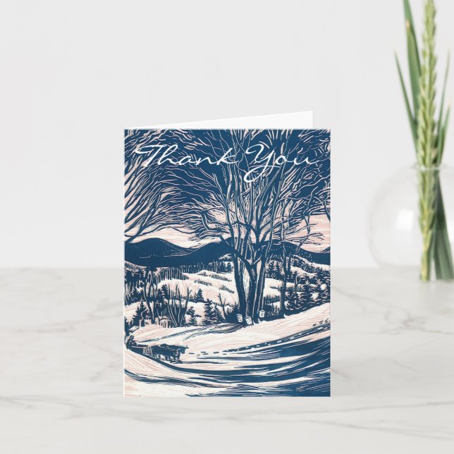 Vintage Christmas Danke (Vorderseite)