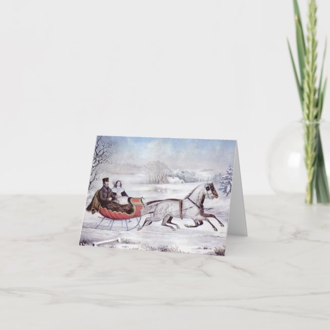 Vintage Christmas Danke (Vorderseite)