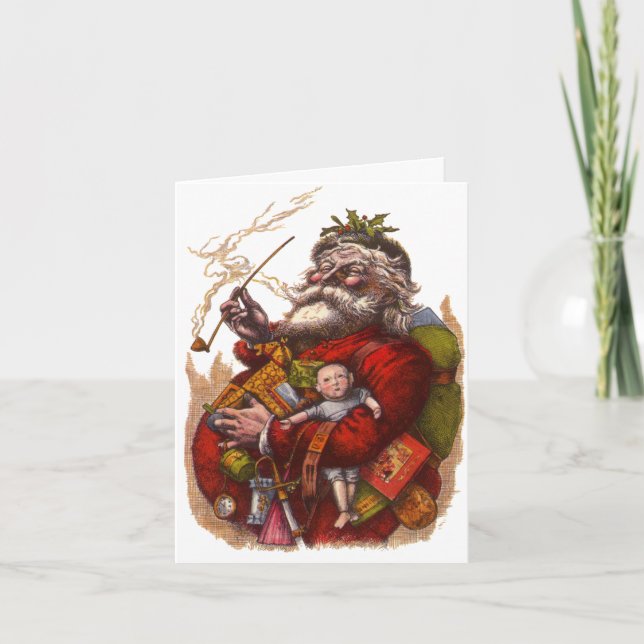 Vintage Christmas Danke (Vorderseite)