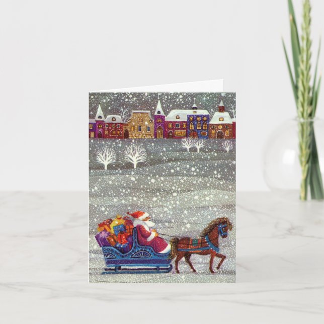 Vintage Christmas Danke (Vorderseite)