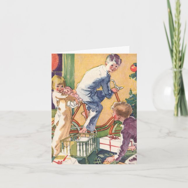 Vintage Christmas Danke (Vorderseite)