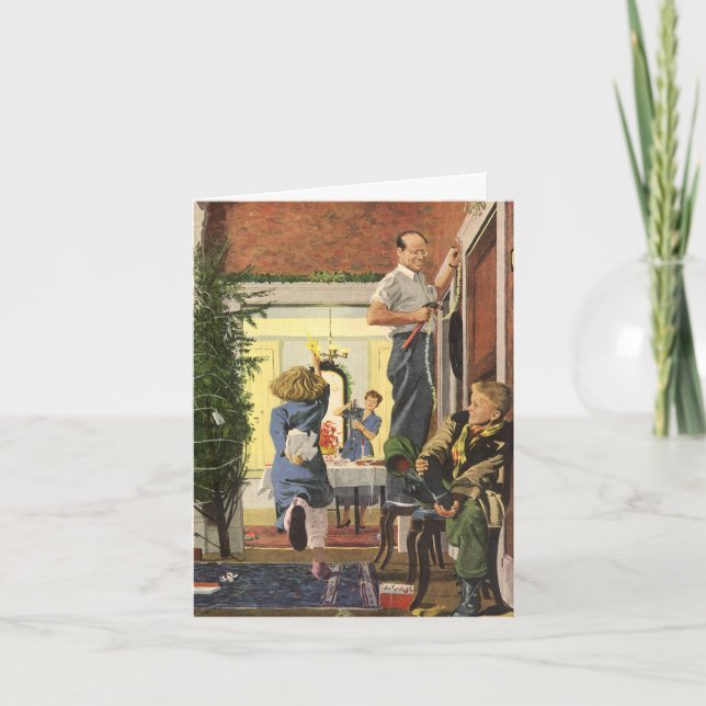 Vintage Christmas Danke (Vorderseite)