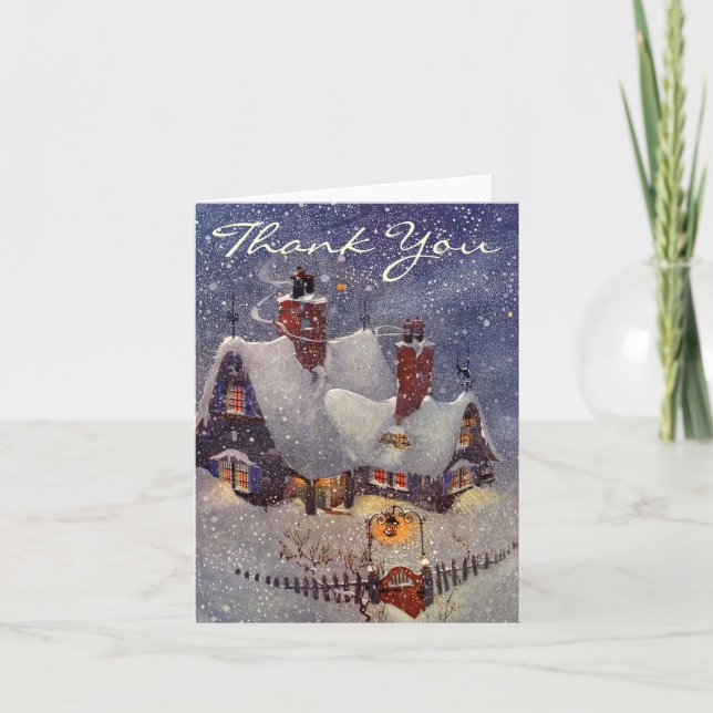 Vintage Christmas Danke (Vorderseite)