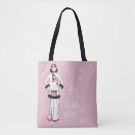 Vintage Christmas Fashion Tasche