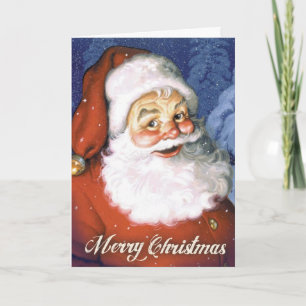 VINTAGE CHRISTMAS GREETING CARD FEIERTAGSKARTE