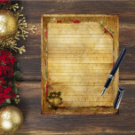 Vintage Christmas Journal Scrapbook Paper<br><div class="desc">Vintage Christmas Journal Scrapbook Paper</div>