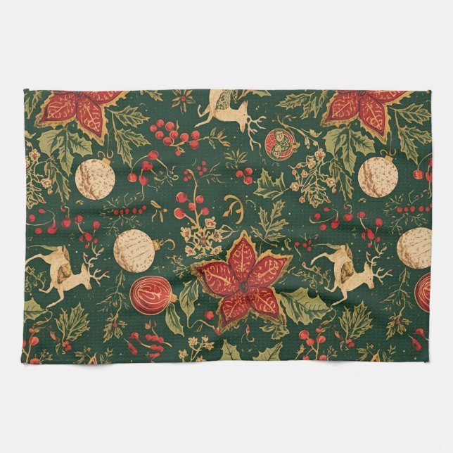 Vintage Christmas - Kitchen Towels    Geschirrtuch (Horizontal)