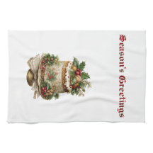 Vintage Christmas Kitchenette Handtuchkollektion