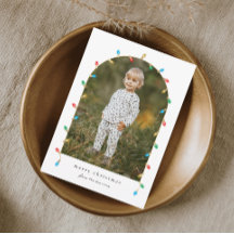 Vintage Christmas Lights Foto Arc