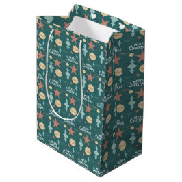 Vintage Christmas Mittlere Geschenktüte