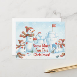Vintage Christmas Postcard Postkarte