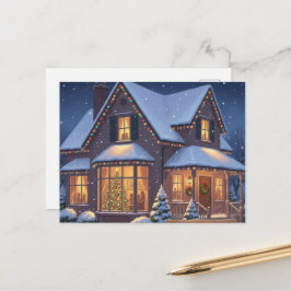 Vintage Christmas Postcard Postkarte