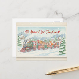 Vintage Christmas Postcard Postkarte