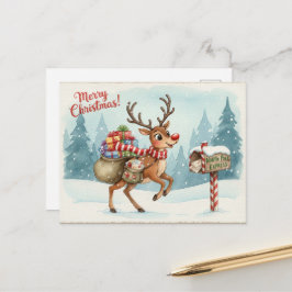 Vintage Christmas Postcard Postkarte
