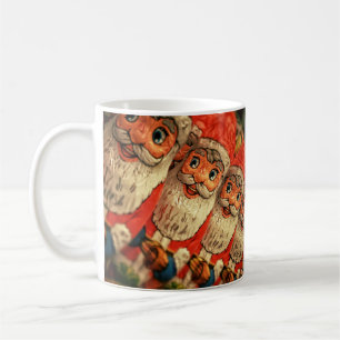 Vintage Christmas Santa Paper Kaffeetasse