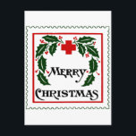 VINTAGE CHRISTMAS SIEGEL CARD FEIERTAGSPOSTKARTE<br><div class="desc">CHRISTMAS SIEGEL,  1907. American Lung Association Weihnachtsfest Siegel,  1907.</div>