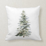 Vintage Christmas Tree Pillow Kissen<br><div class="desc">Vintage Christmas Tree Pillow</div>