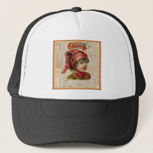 Vintage Christmas Trucker Hat Truckerkappe