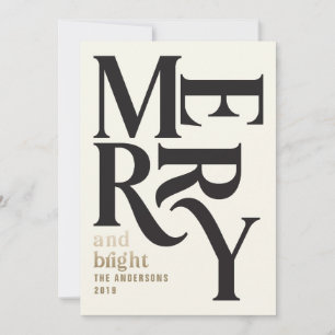 Vintage Chritsmas Ankündigung