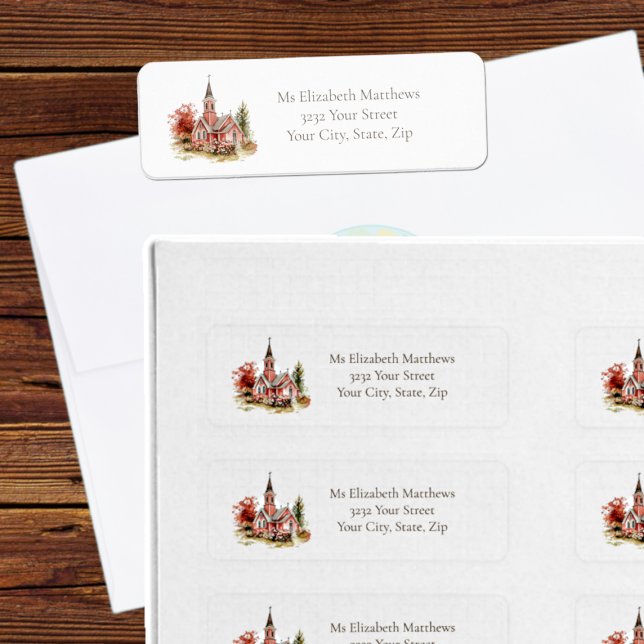 Vintage Church Bible Verse Autumn  (Von Creator hochgeladen)