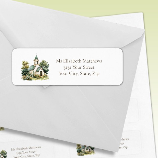 Vintage Church with Wildflowers (Von Creator hochgeladen)