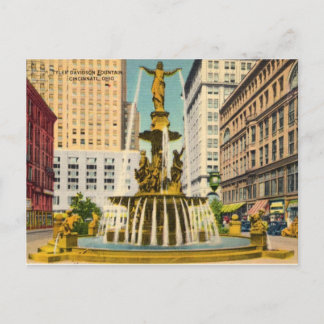 Vintage Cincinnati-Postkarte Postkarte