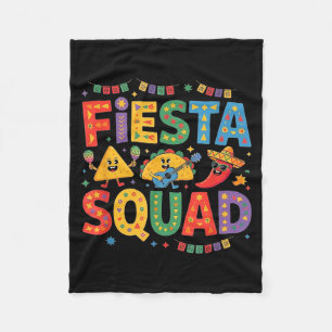 Vintage Cinco de Mayo mexikanische Fiesta-Squad Fr Fleecedecke