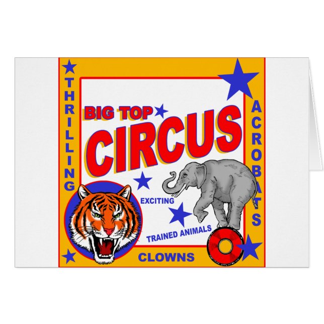 Vintage Circus (Vorderseite (Horizontal))