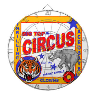 Vintage Circus Dartscheibe