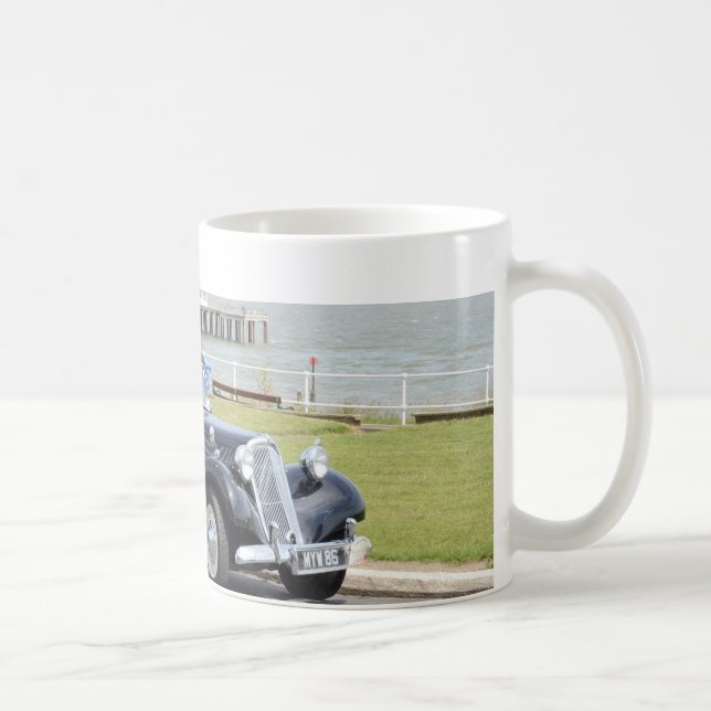 Vintage Citroen Kaffeetasse (Rechts)