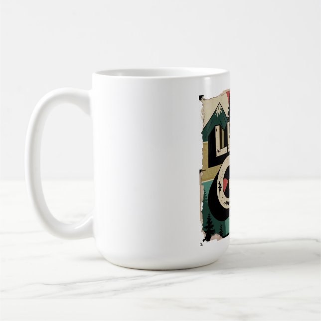 Vintage Classic - Retro Mug (Gauche)