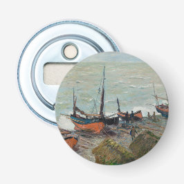 Vintage Claude Monet Fischerboote Flaschenöffner