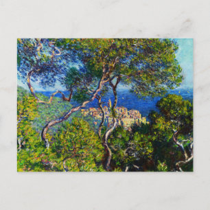 Vintage Claude Monets Bordighera Postkarte