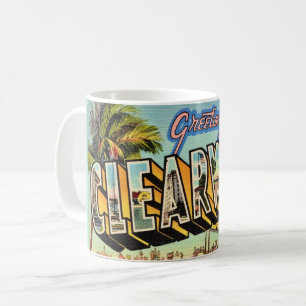 Vintage Clearwater Florida Kaffeetasse