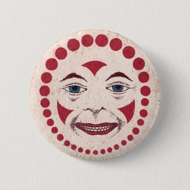 Vintage Clowdisk Button (Vorderseite)