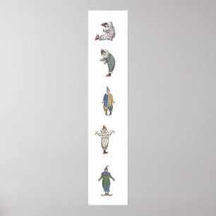 Vintage Clowns Poster