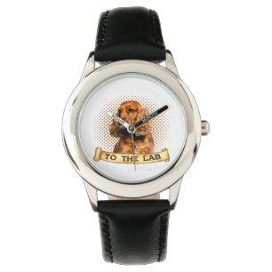 Vintage Cocker Spaniel Dog Animals Lover Pet Owner Armbanduhr