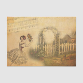 Vintage Collage Seidenpapier